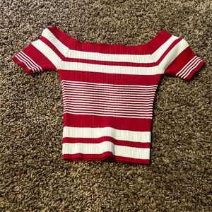 Stripe crop top